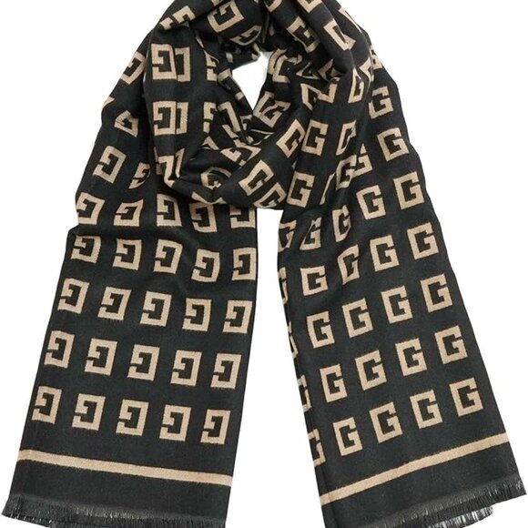 Cashmere Feel Winter Scarf - Picture 5 of 5